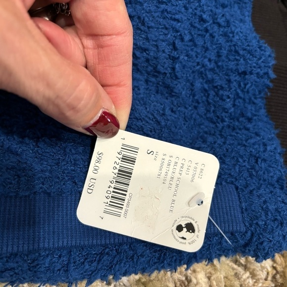 NWT Free People Movement Cuddle Up Fleece Pants Pull On Fuzzy Sweatpants… - Picture 6 of 10